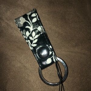 Vera Bradley loop keychain